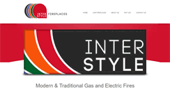 Desktop Screenshot of interstylefireplaces.co.uk